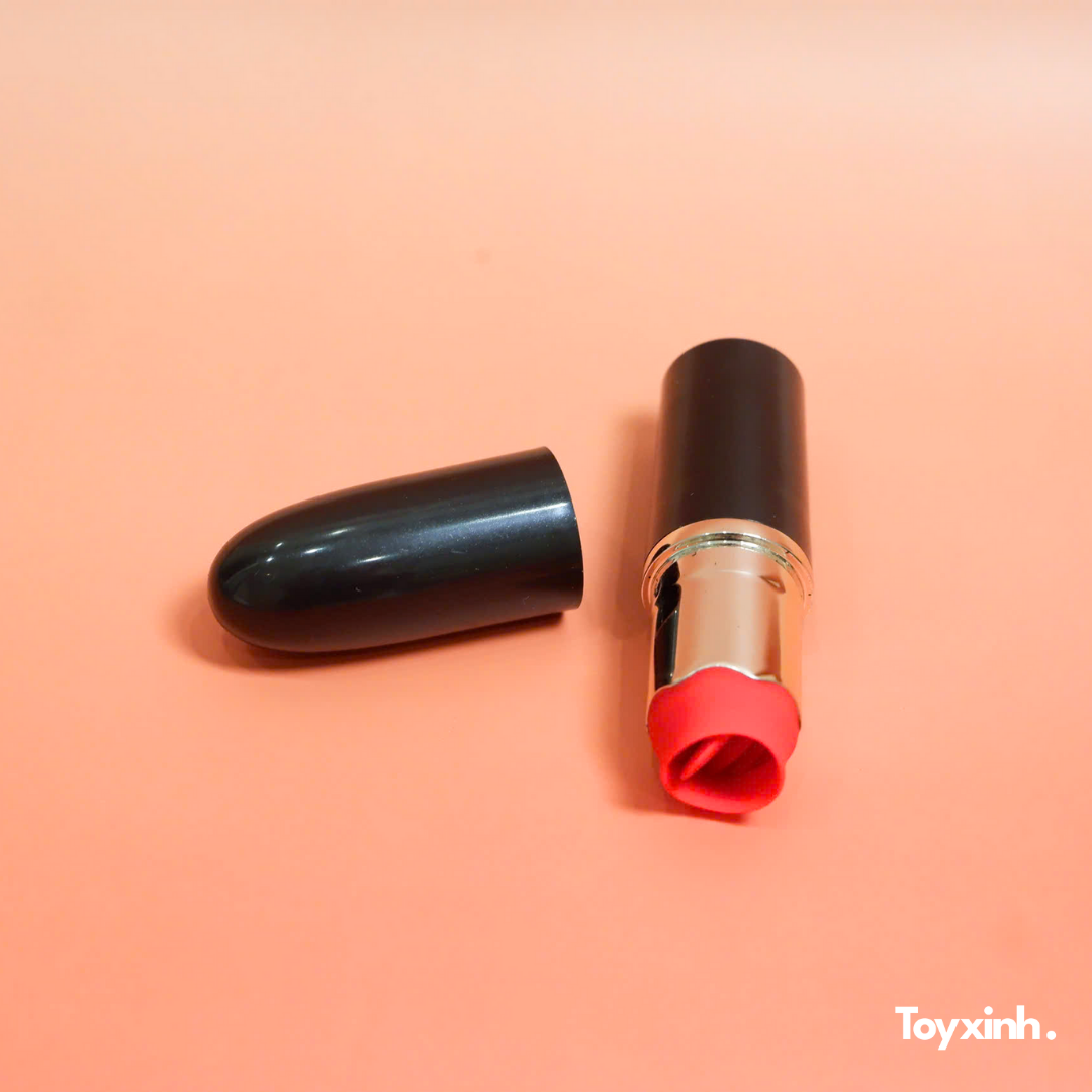 MÁY LƯỠI LIẾM THỎI SON POWER KISS RUNG 12 CHẾ ĐỘ