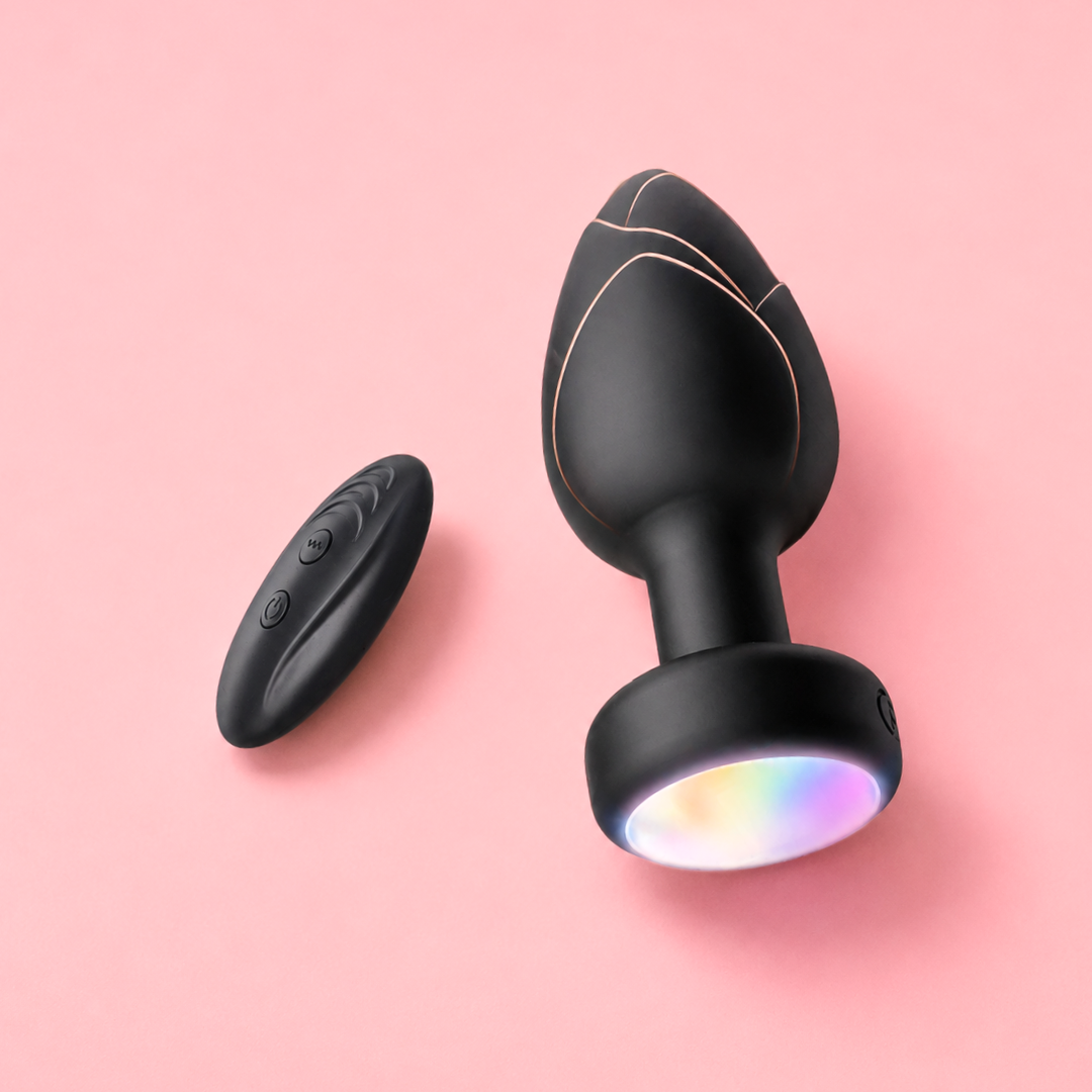 BUTTPLUG RUNG PHOENIX CÓ ĐÈN LED