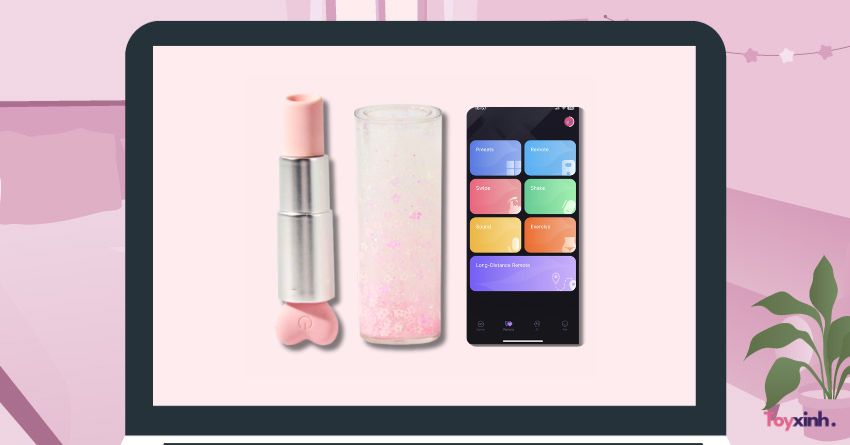 Máy hút ngụy trang thỏi son Peach Buzz