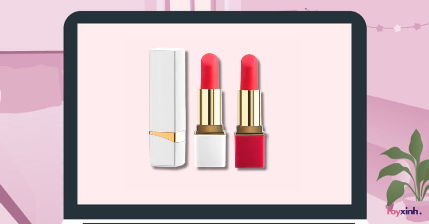 Máy rung ngụy trang thỏi son Cherry 10 chế độ