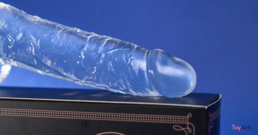 DILDO TRONG SUỐT SIZE KHỦNG 20.5CM