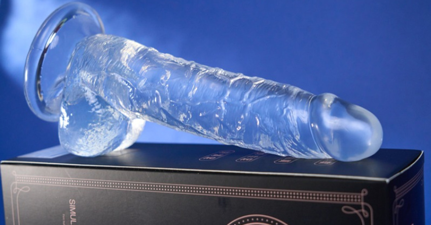 DILDO TRONG SUỐT SIZE KHỦNG 20.5CM