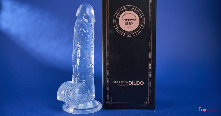 DILDO TRONG SUỐT SIZE KHỦNG 20.5CM