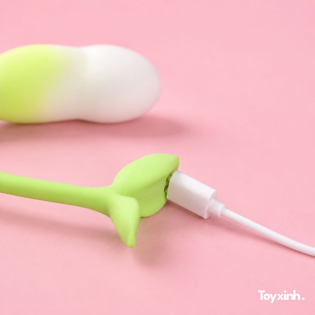 TRỨNG RUNG SPRING BUDS ĐIỀU KHIỂN TỪ XA QUA APP 9 CHẾ ĐỘ MẠNH MẼ