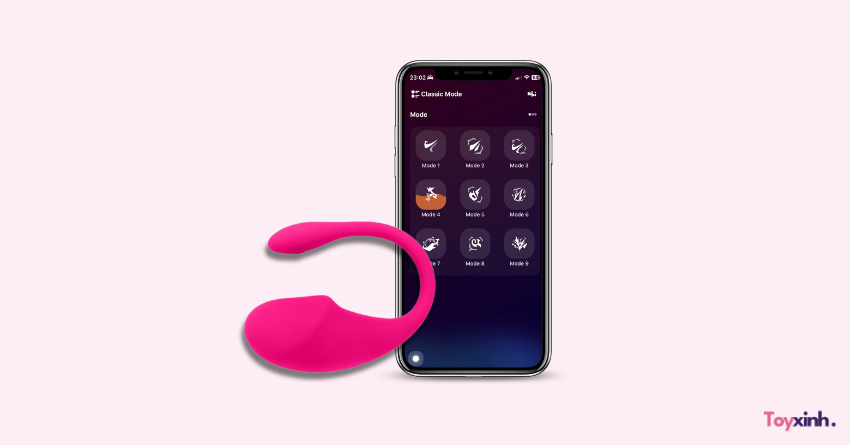 Trứng rung app love spouse berry 9 chế độ