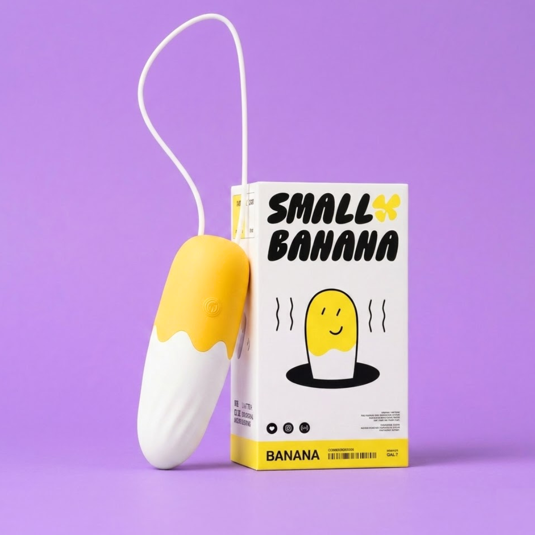 TRỨNG RUNG SMALL BANANA SIÊU MINI 9 CHẾ ĐỘ