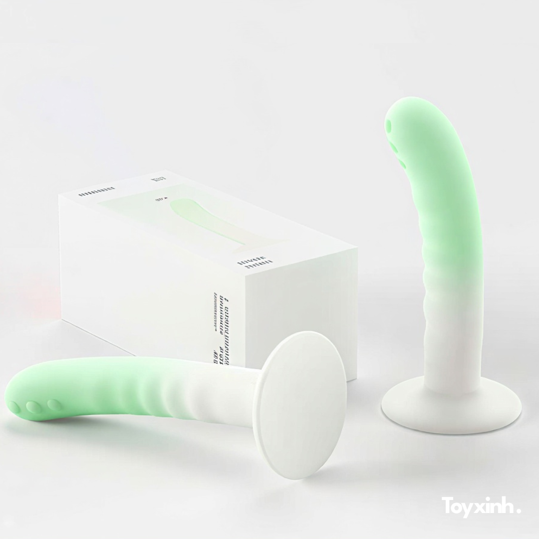 DILDO SIÊU MỀM ELF TAIL CONG KÍCH THÍCH ĐIỂM G