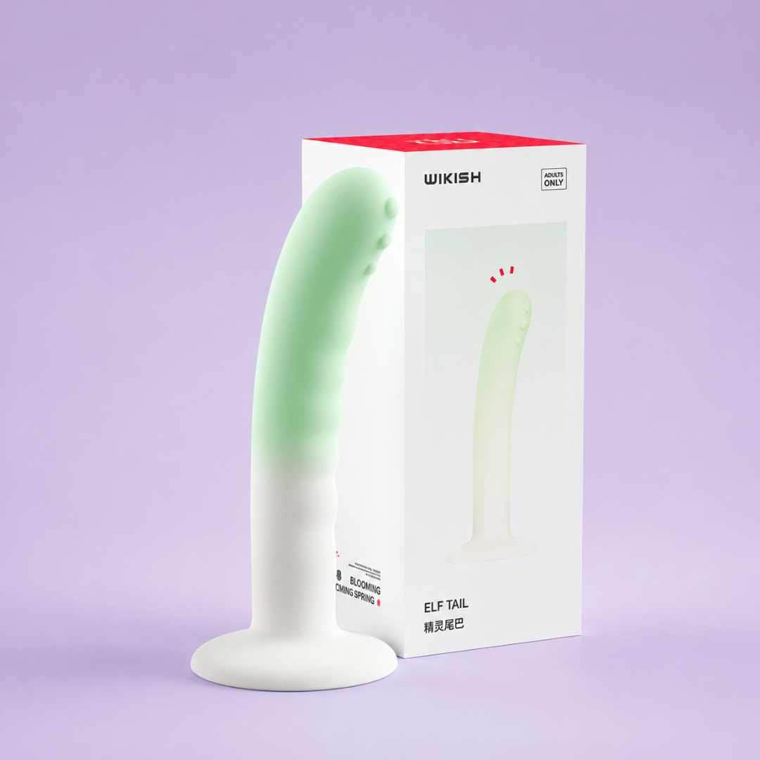 DILDO SIÊU MỀM ELF TAIL CONG