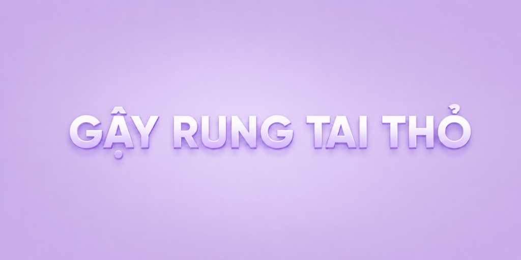 gậy rung tai thỏ