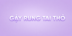 gậy rung tai thỏ