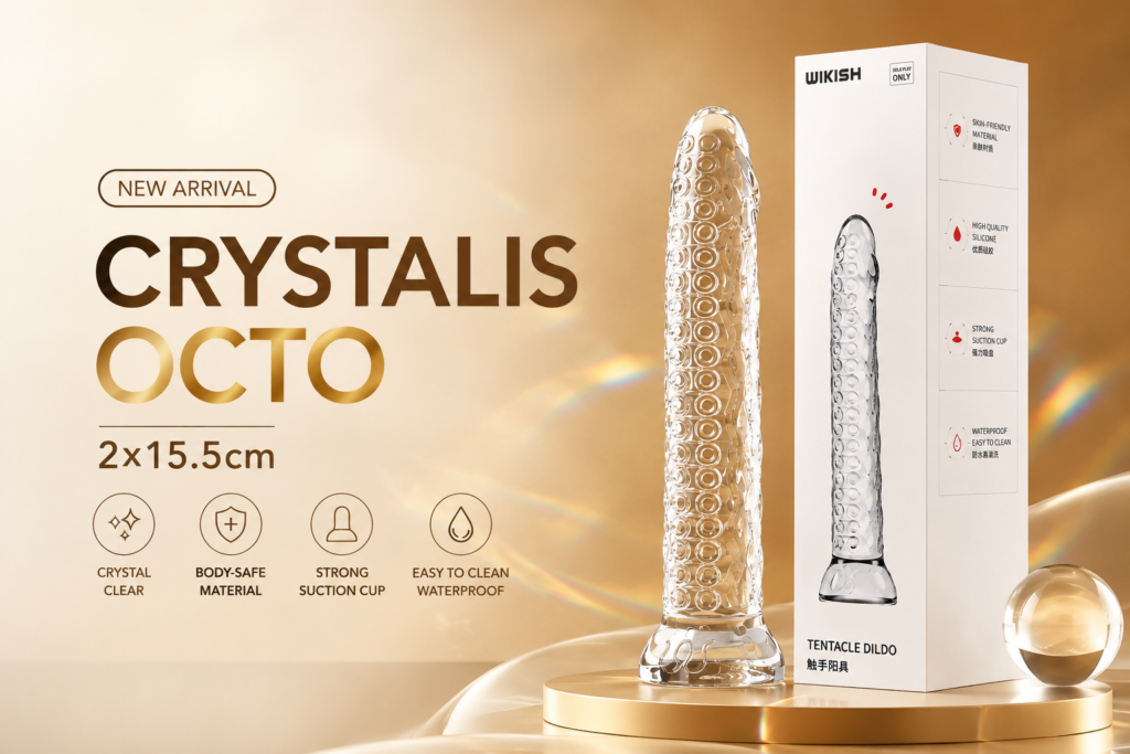 DƯƠNG VẬT GIẢ CRYSTALIS OCTO 2×15.5CM