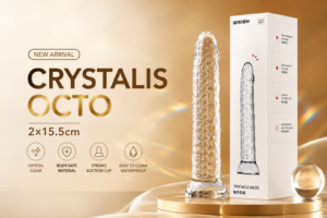 DƯƠNG VẬT GIẢ CRYSTALIS OCTO 2×15.5CM