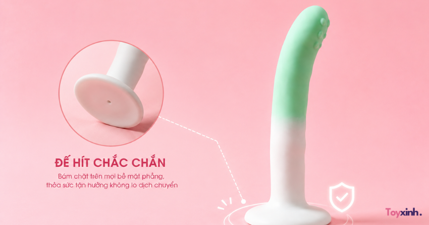 Dildo Siêu Mềm Elf Tail Cong Kích Thích Điểm G
