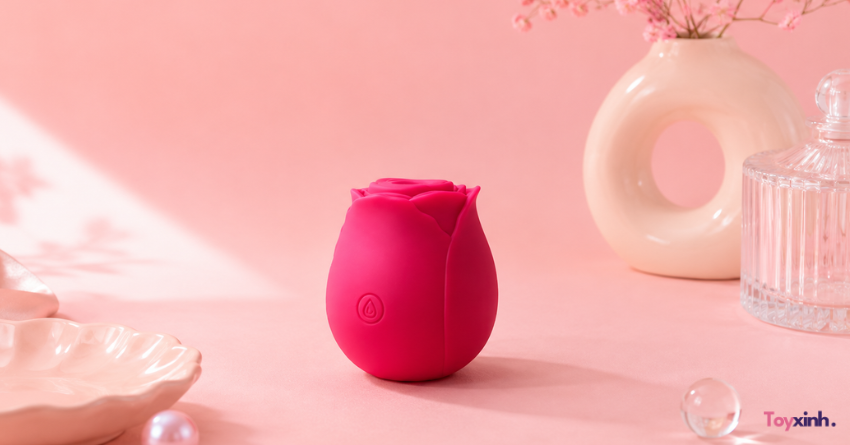 Máy bú mút hoa hồng La Rosie 10 chế độ