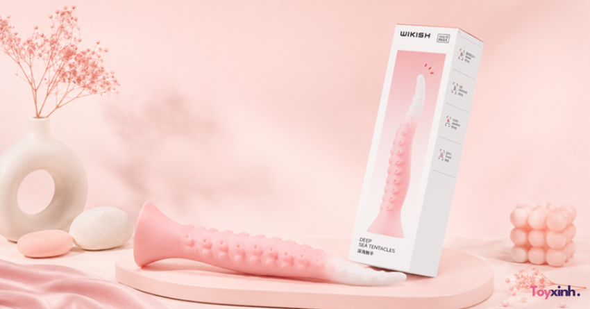 Dildo xúc tu Sakura Tentacle 15cm