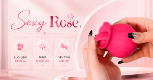 Máy liếm hoa hồng Sexy Rose ngụy trang 10 chế độ