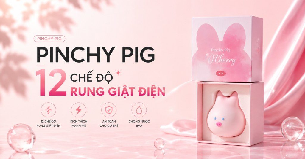 máy rung ngụy trang Pinchy Pig
