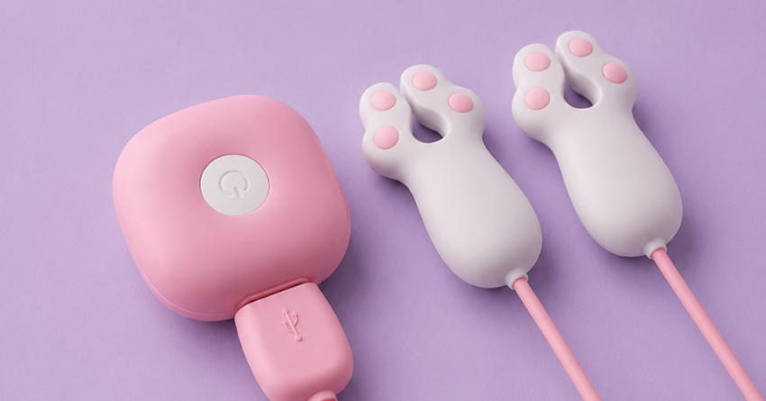 Máy rung kẹp ti Purrpaw Clips